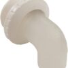 Waterway 1/2” x 1-1/2" MPT  Eye White Threaded Eyeball Fittings