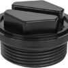 Pentair Black Drain Plug with O-Ring for Clean & Clear Plus, FNS Plus Filter, Clean & Clear/Predator Filter      Systems, EasyClean D.E. Filter; 1 1/2"