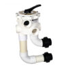 Waterway Crystal Water Multi Port Valve with Union Connections 2" FPT