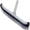 PoolStyle 18" Stainless Steel Brush with ABS Back and Metal Handle