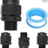 Polaris Black Quick Connect Fitting for Polaris Booster Pumps