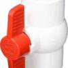 Super-Pro 2” White PVC Ball Valve