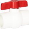 Super-Pro 1.5” White PVC Ball Valve